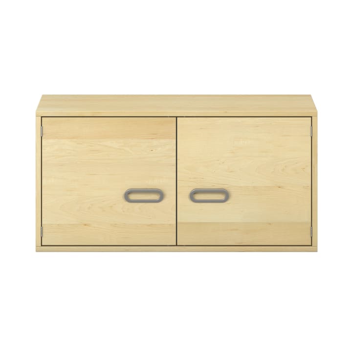 Pureo Hängeschrank mit Doppeltüren B100 x H50 x T42 cm