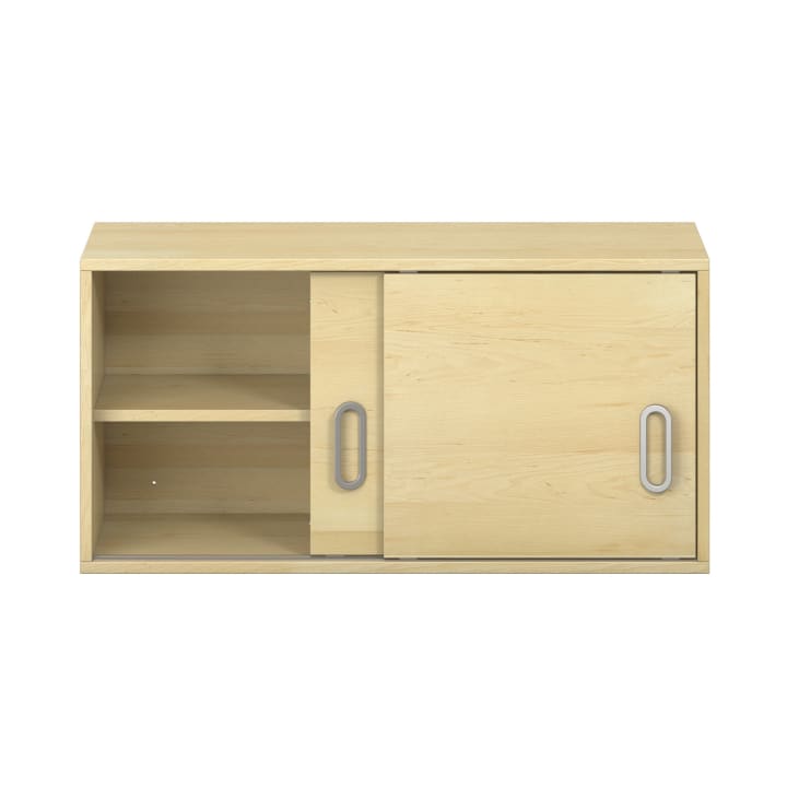 Pureo Hängeschrank mit Schiebetüren B100 x H50 x T42 cm