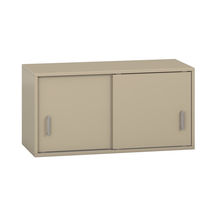 Pureo Hängeschrank mit Schiebetüren, Dekor B100 x H50 x T42 cm