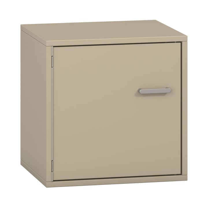 Pureo Schrank mit Tür, links, Dekor B50 x H50 x T42 cm
