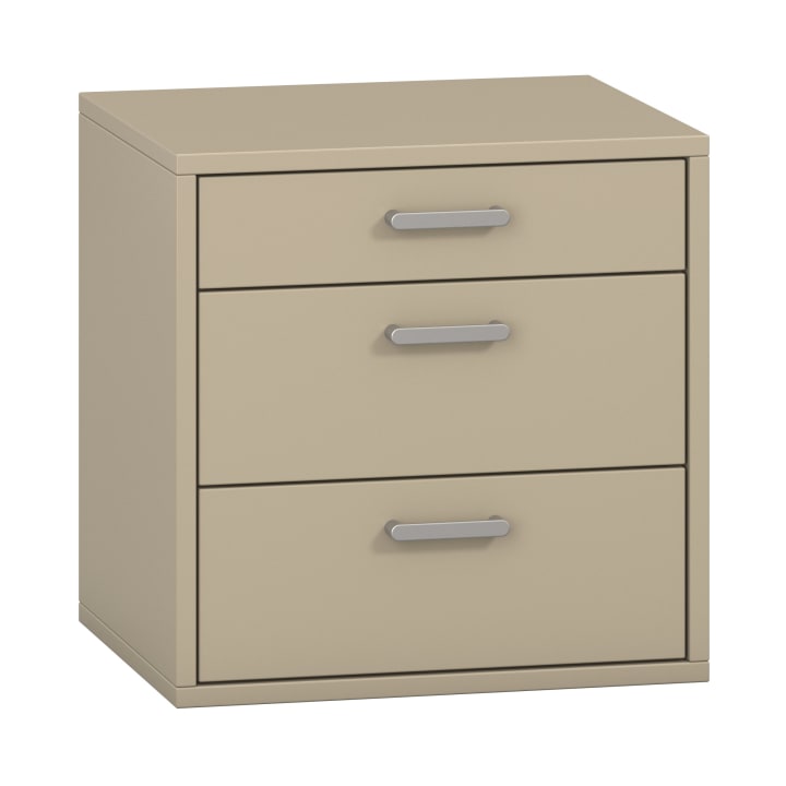 Pureo Schubkastenschrank, Dekor B50 x H50 x T42 cm