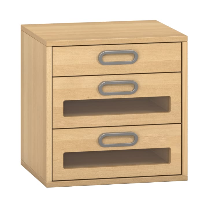 Pureo Schubkastenschrank Acryl B50 x H50 x T42 cm