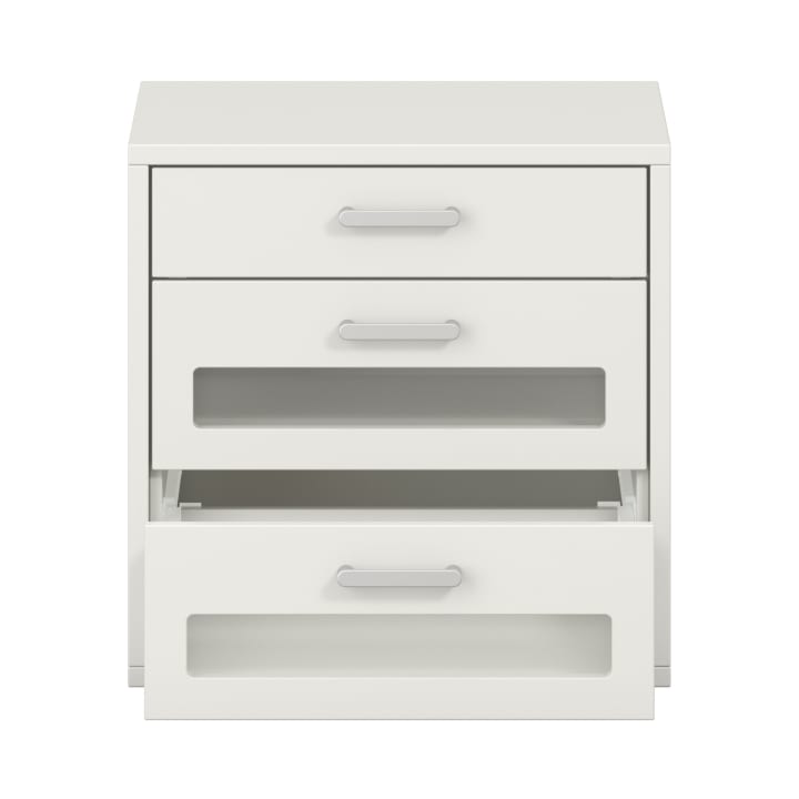 Pureo Schubkastenschrank Acryl, Dekor B50 x H50 x T42 cm