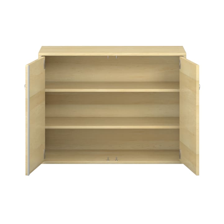 Pureo Doppeltürenschrank B100 x H75 x T42 cm