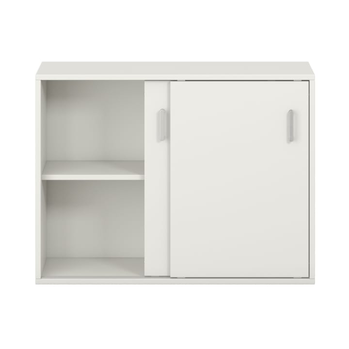 Pureo Portfolioschrank mit Schiebetüren, Dekor B100 x H75 x T42 cm