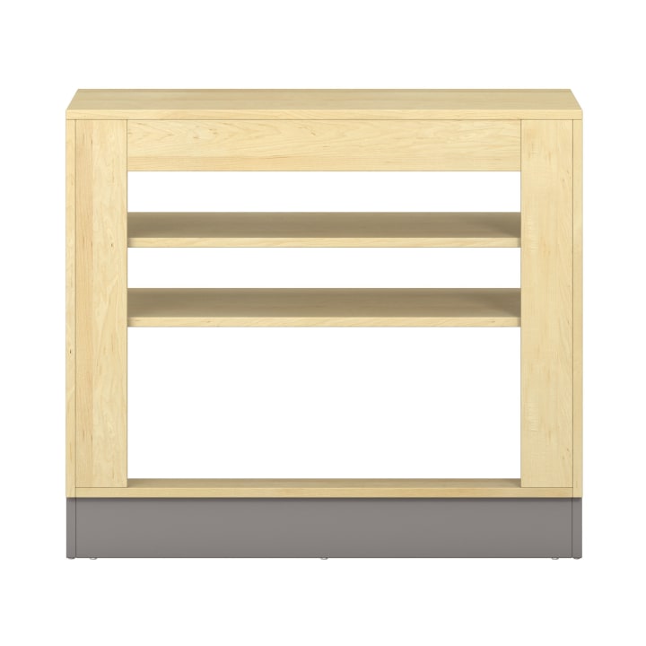 Pureo Regal für Rollkästen B100 x H87,5 x T42 cm