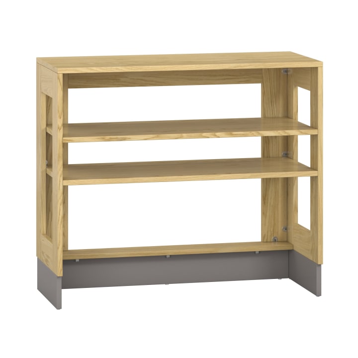 Pureo Regal für Rollkästen B100 x H87,5 x T42 cm