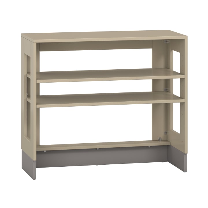 Pureo Regal für Rollkästen, Dekor B100 x H87,5 x T42 cm