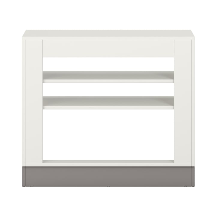 Pureo Regal für Rollkästen, Dekor B100 x H87,5 x T42 cm