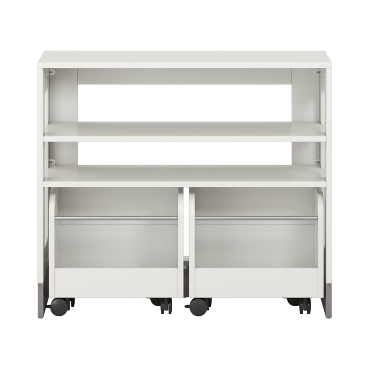 Pureo Regal für Rollkästen, Dekor B100 x H87,5 x T42 cm