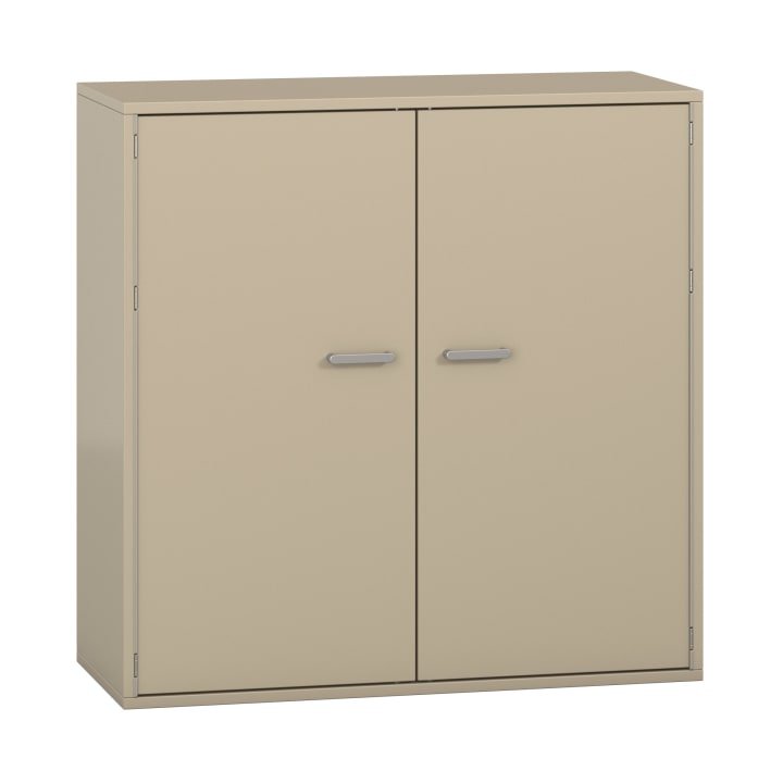 Pureo Doppeltürenschrank, Dekor B100 x H100 x T42 cm