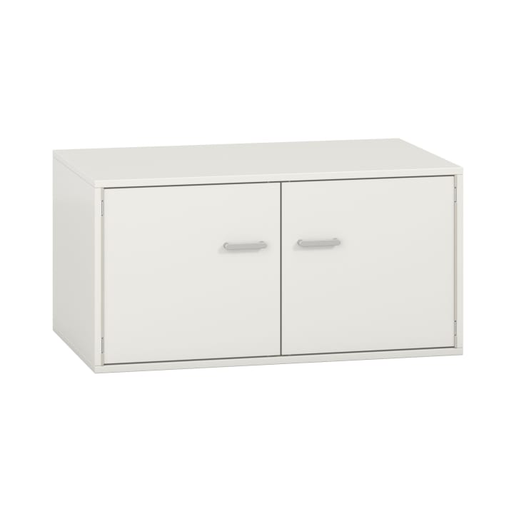 Pureo Doppeltürenschrank mit Rollboden, Dekor B100 x H50 x T60 cm