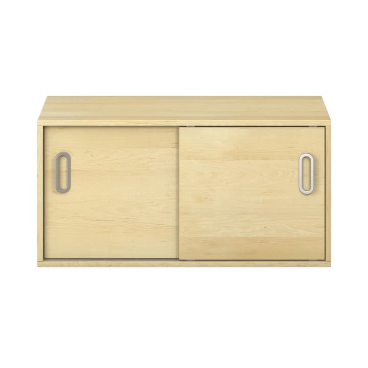 Pureo Schiebetürenschrank, Furnier, B100 x H50 x T60 cm