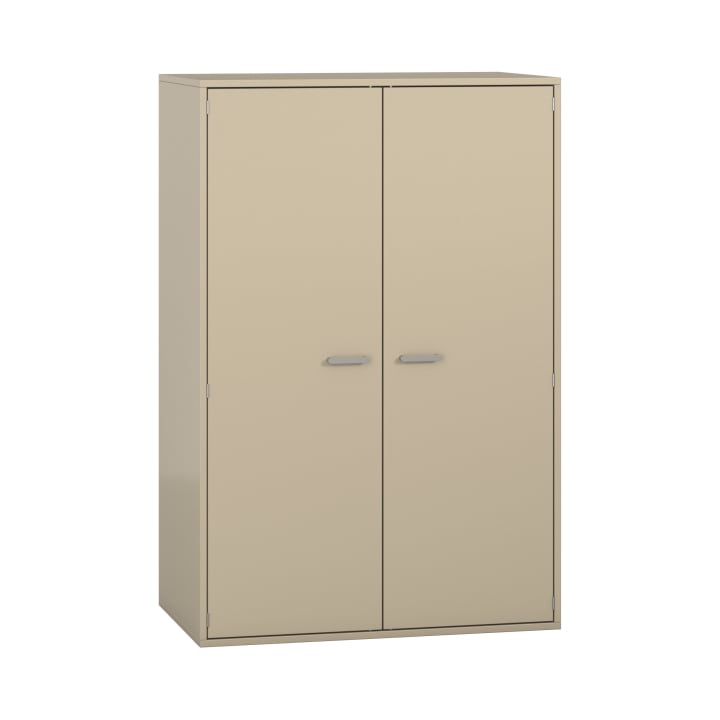 Pureo Doppeltürenschrank, Dekor B100 x H150 x T60 cm