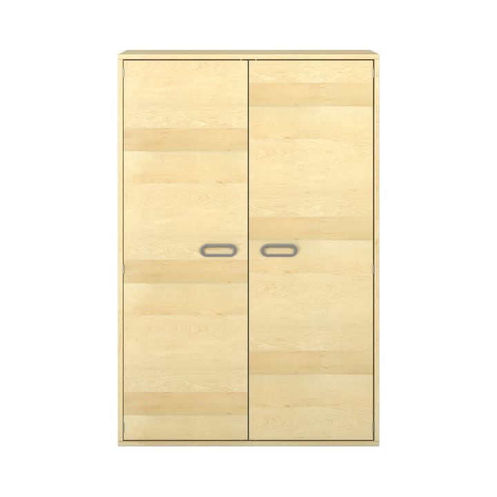 Pureo Materialschrank mit Türen B100 x H150 x T60 cm
