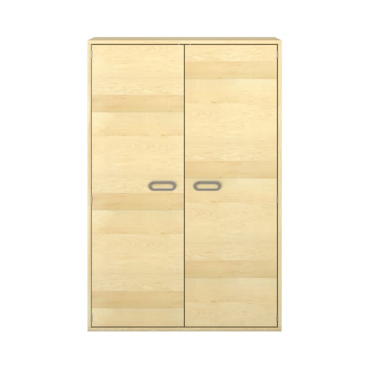 Pureo Musikschrank mit 2 Rollböden B100 x H150 x T60 cm