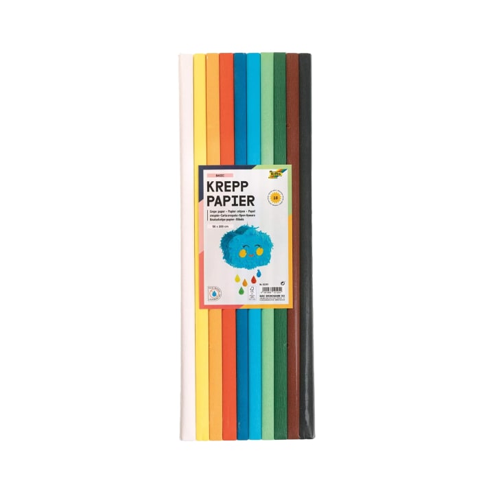 Krepp-Papier-Sortiment
