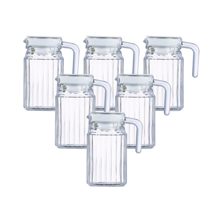 Glaskannen-Set mit Deckel