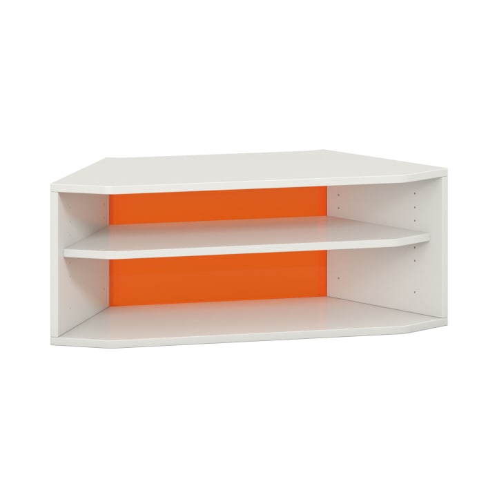 Pureo Regalschrank 60°, offen, Dekor 96,4 x H33,9 x T43,7 cm