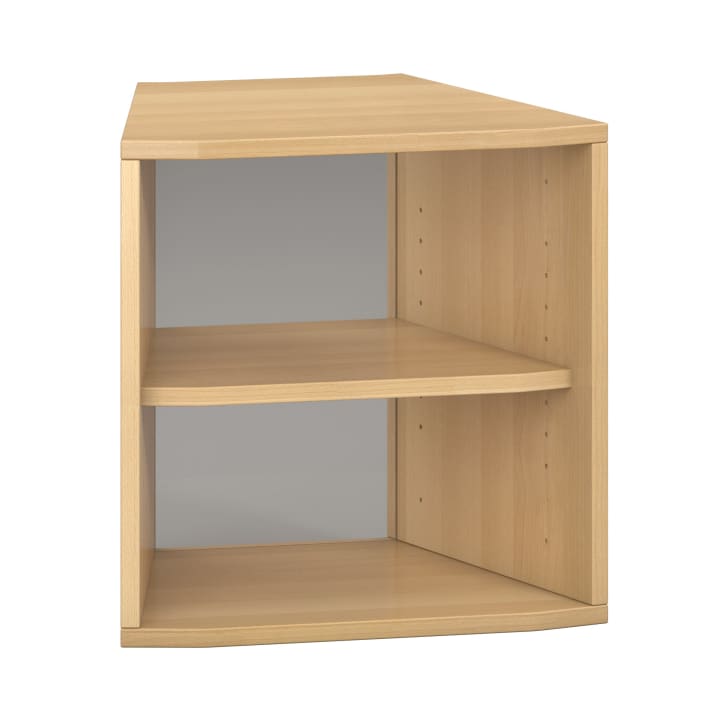 Pureo Regalschrank 30°, offen B49,9 x H50 x T42,7 cm