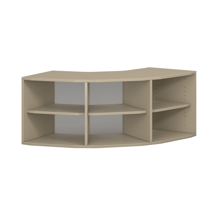 Pureo Regalschrank 90°, offen, Dekor B136,4 x H50 x T57,1 cm