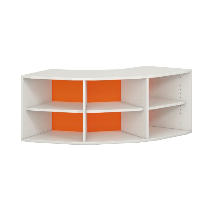 Pureo Regalschrank 90°, offen, Dekor B136,4 x H50 x T57,1 cm