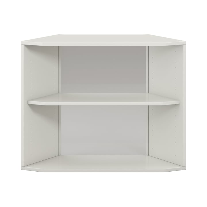 Pureo Regalschrank 60°, offen, Dekor B96,4 x H75 x T43,7 cm