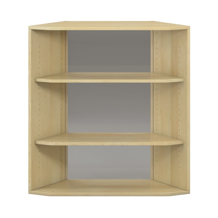 Pureo Regalschrank 60°, offen, B96,4 x H100 x T42,7 cm