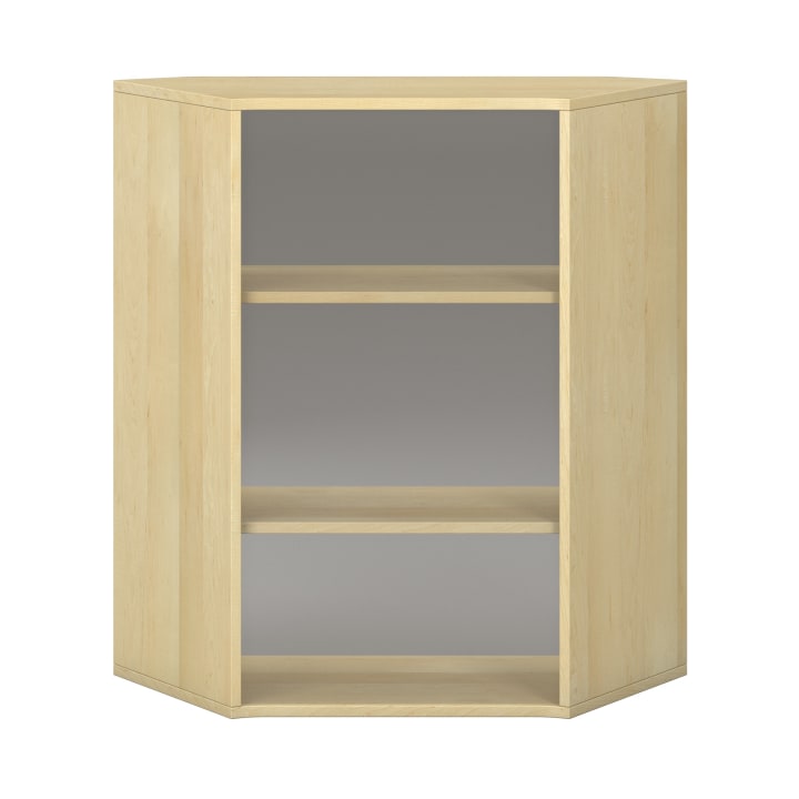Pureo Regalschrank 60°, offen, B96,4 x H100 x T42,7 cm