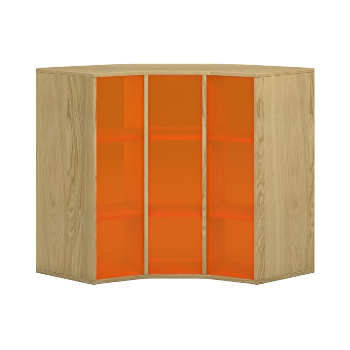 Pureo Regalschrank 90°, offen B136,4 x H100 x T57,1 cm