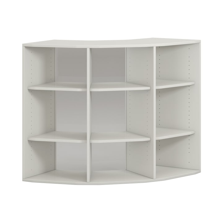Pureo Regalschrank 90°, offen Dekor, B136,4 x H100 x T57,1 cm