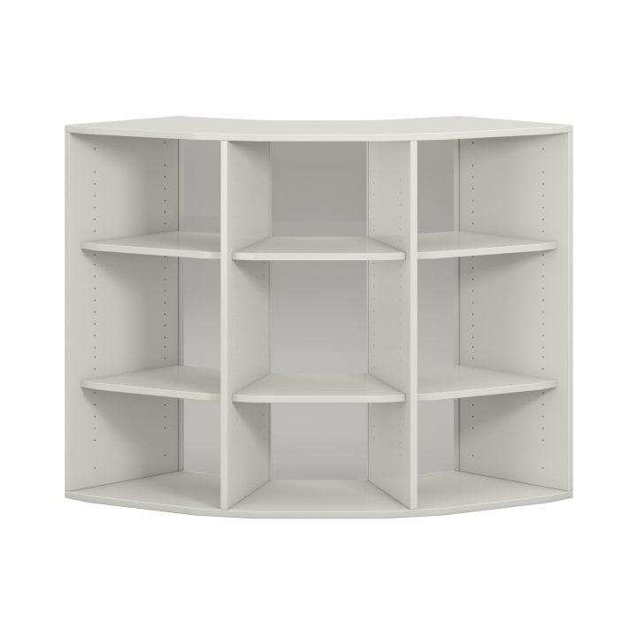 Pureo Regalschrank 90°, offen Dekor, B136,4 x H100 x T57,1 cm