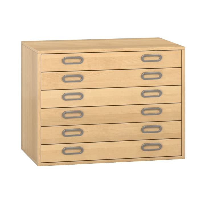Schubkastenschrank B100 x H75 x T60 cm