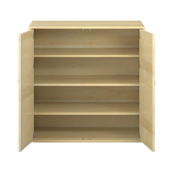 Pureo Doppeltürenschrank B100 x H100 x T60 cm