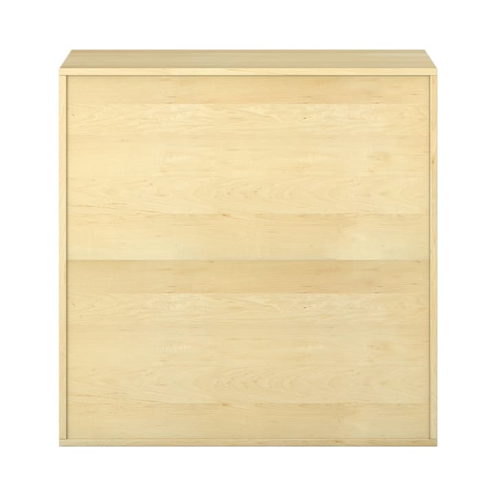 Pureo Doppeltürenschrank mit Rollböden B100 x H100 x T60 cm