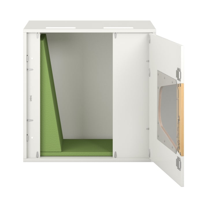 Pureo Bewegungsschrank Tunnel, Scharnier rechts, B100 x H100 x T80 cm