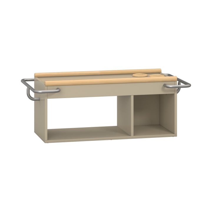 Krippenschrank Pureo, zum Durchkrabbeln, Dekor, B100xH40xT42cm