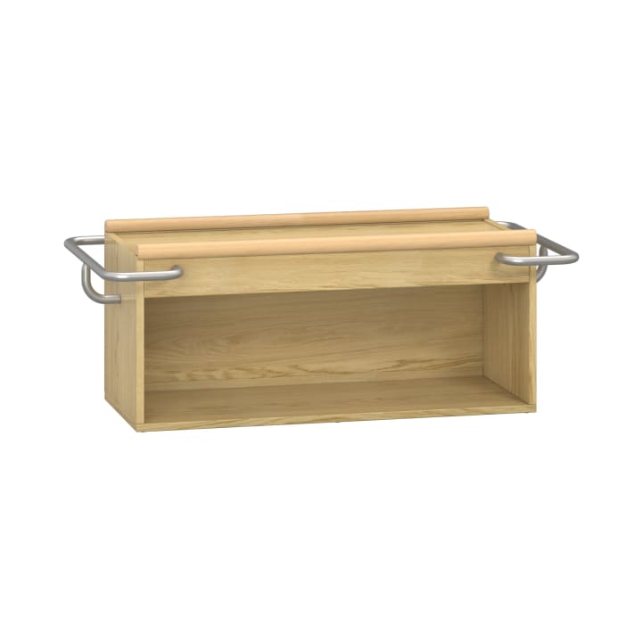 Krippenschrank Pureo mit Spiegelrückwand, B100xH40xT42cm