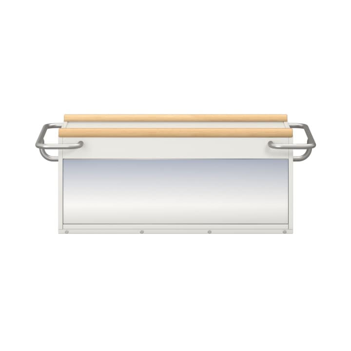 Krippenschrank Pureo, mit Spiegelrückwand, Dekor B100xH40xT42cm