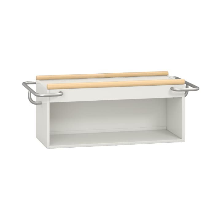 Krippenschrank Pureo, mit Spiegelrückwand, Dekor B100xH40xT42cm
