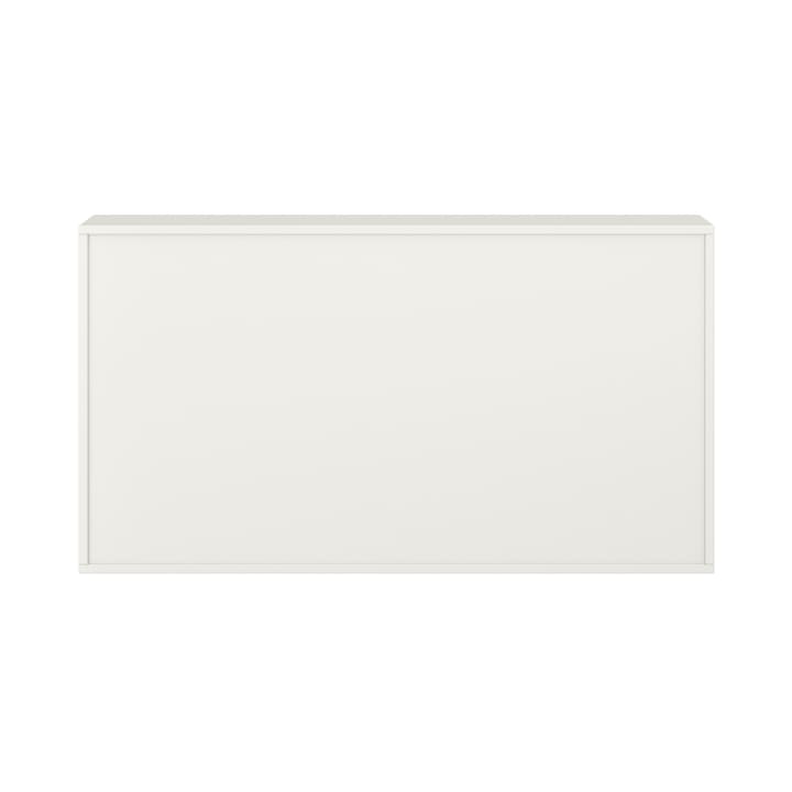 Regalschrank Pureo, offen mit 28 Eigentumskästen, Dekor, B137xH75xT42cm