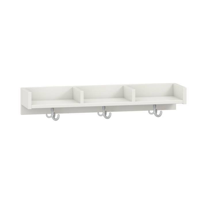 Mützenablage Lyra niedrig 3 Fächer, Dekor, B89,8 x H15 x T22 cm