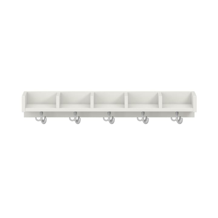 Mützenablage Lyra niedrig 5 Fächer, Dekor, B99,5 x H15 x T22 cm