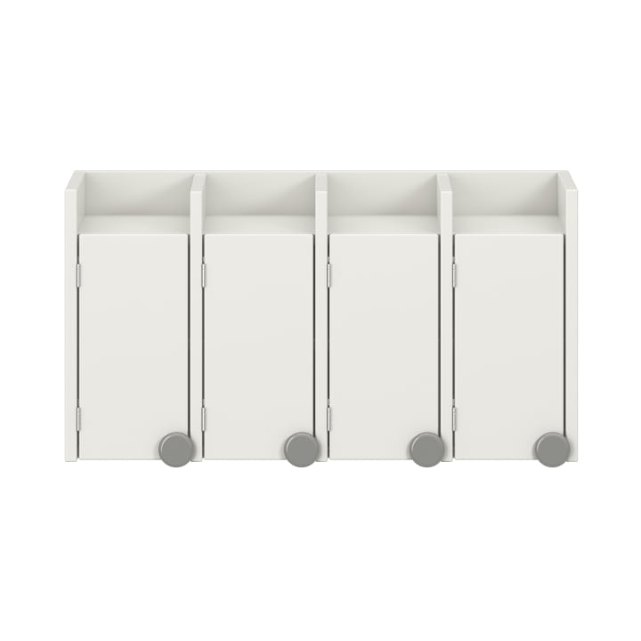 Doppelablage Lyra 4 Türen links, B80 x H42,5 x T33 cm