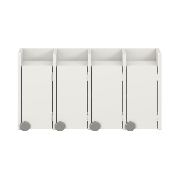 Doppelablage Lyra 4 Türen rechts, B80 x H42,5 x T33 cm