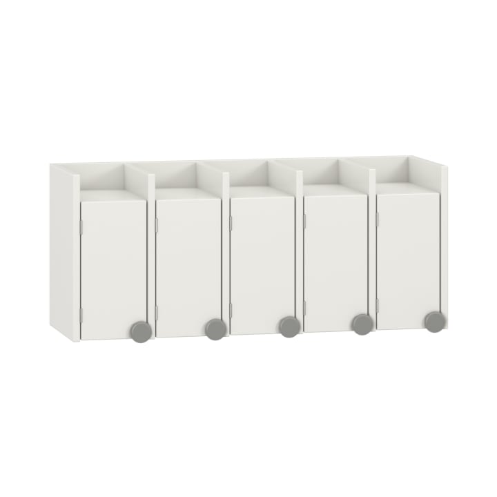 Doppelablage Lyra 5 Türen links, B99,5 x H42,5 x T33 cm