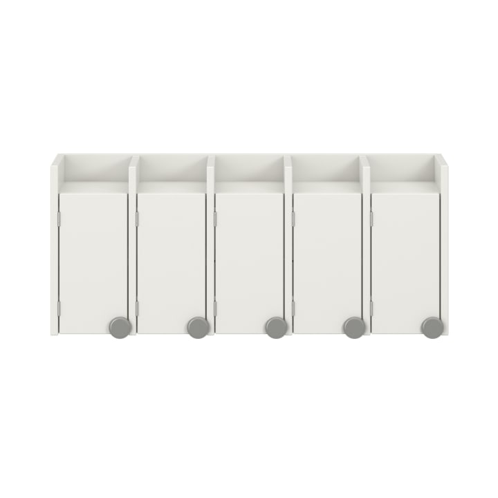 Doppelablage Lyra 5 Türen links, B99,5 x H42,5 x T33 cm