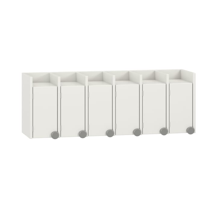 Doppelablage Lyra 6 Türen links, B 119,1 x H42,5 x T33 cm