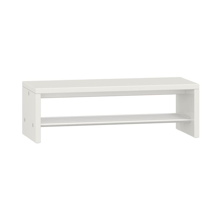 Garderobenbank Lyra mit Schuhrost, B80 x H26 x T33 cm