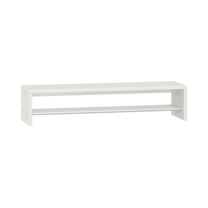 Garderobenbank Lyra mit Schuhrost, B119,1 x H26 x T33 cm